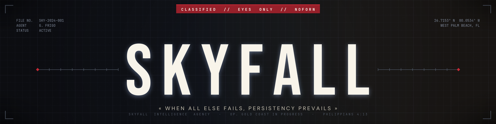 Skyfall Operator Program