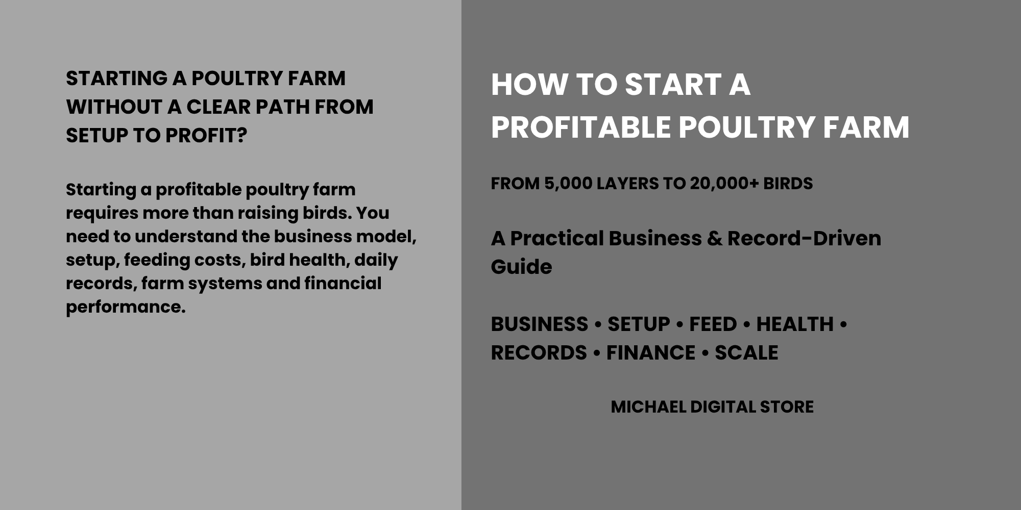 HOW TO START A PROFITABLE POULTRY FARM