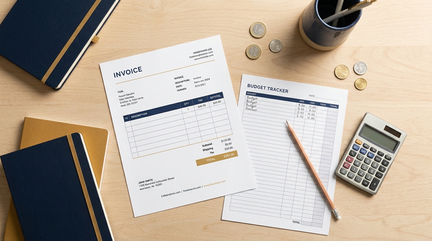 Freelancer Finance & Goals Printable Pack