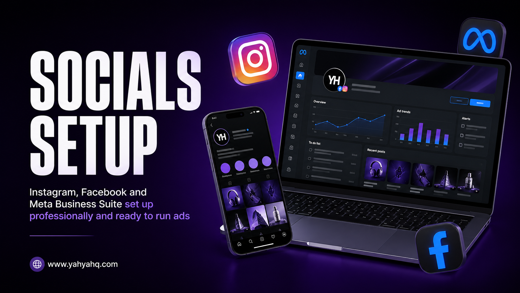 Socials Media Setup For E-commerce Stores