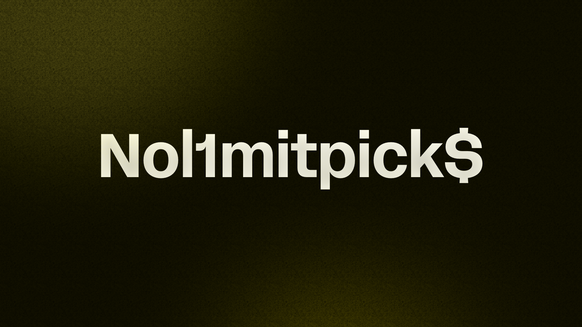 No-L1mitPick$