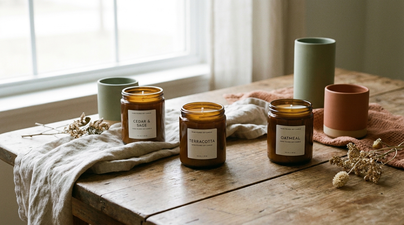 Cozy Home Aromatherapy Candle Set