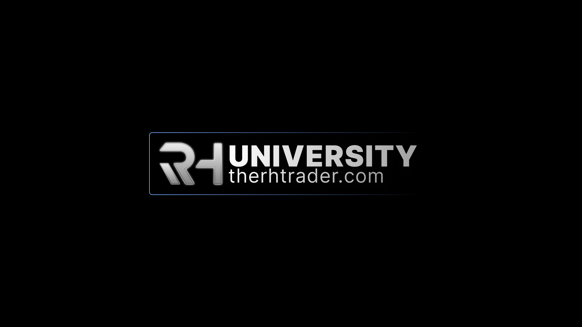 RH Trader's University 2.0 banner