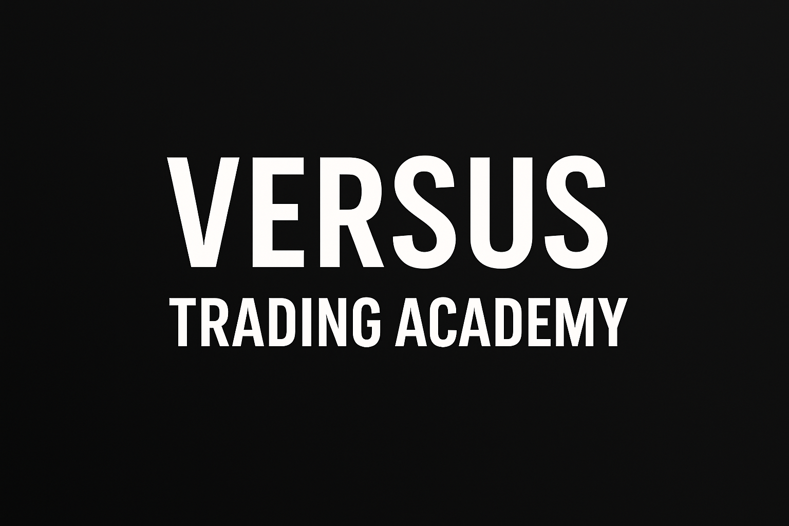 Versus Trading Mentorship 