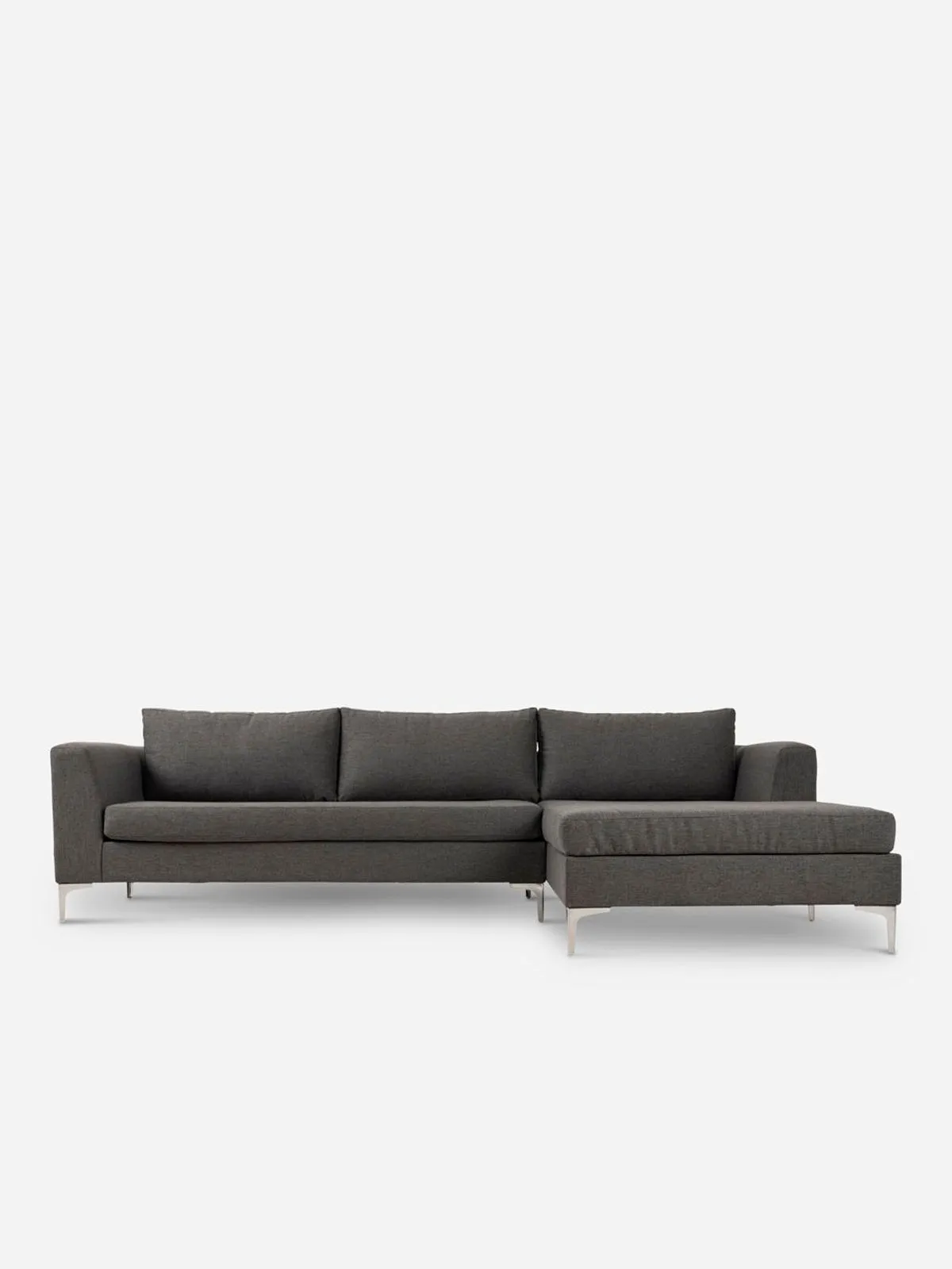Grey L Couch