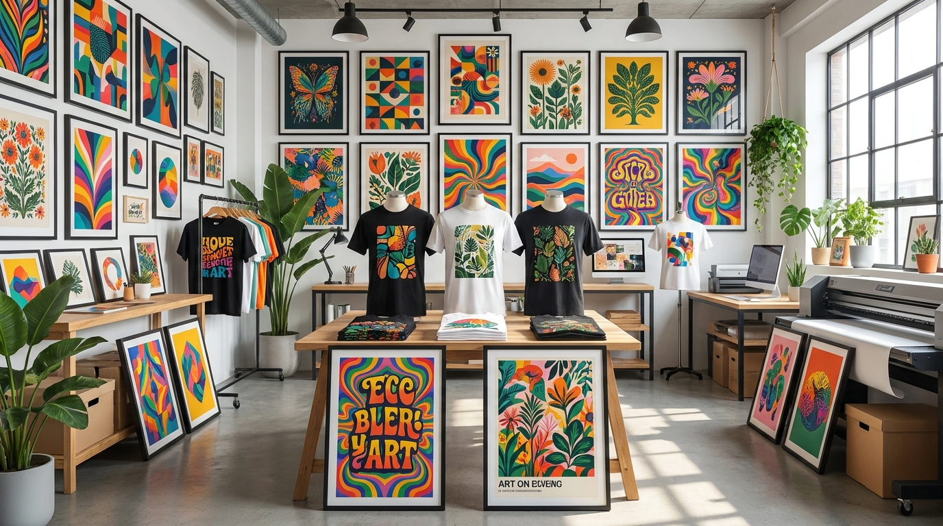 Print-Ready AI Art Pack Vol. 1