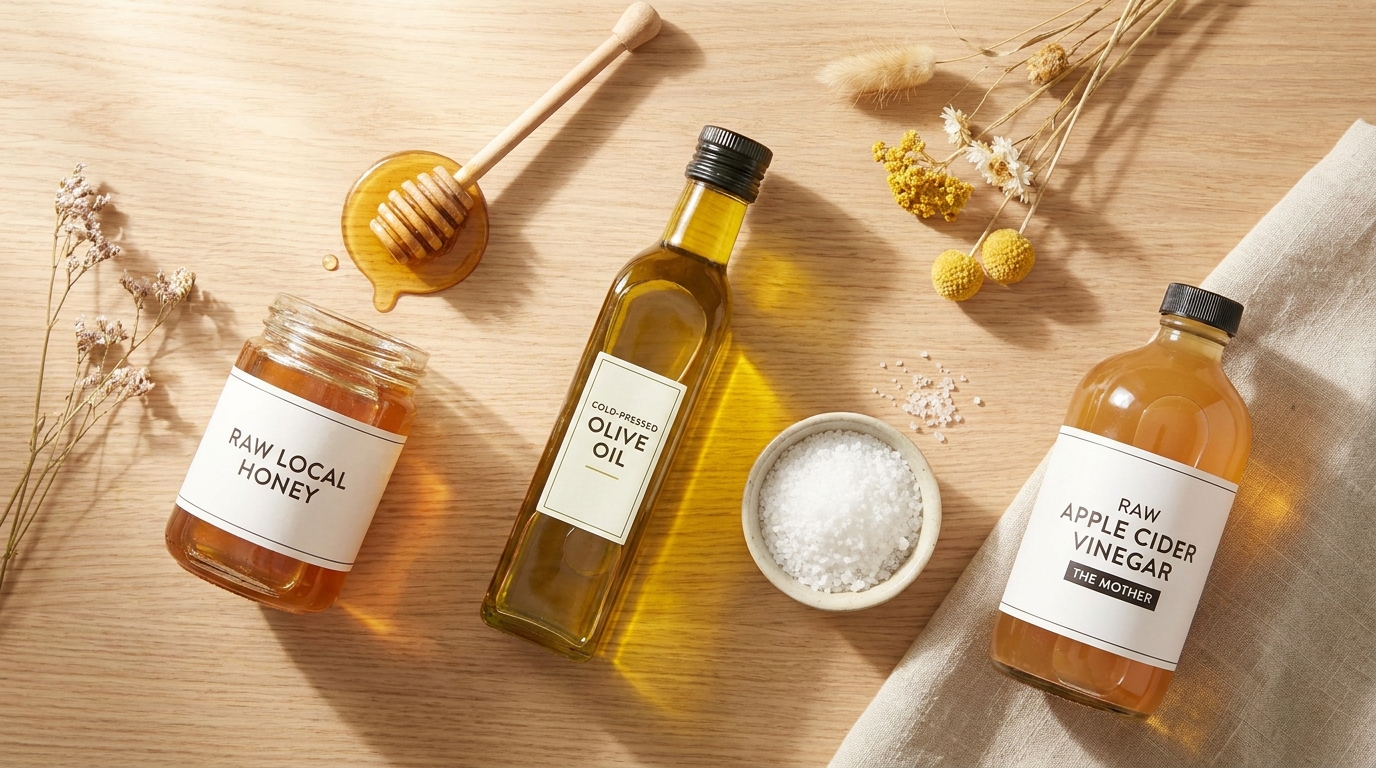 Local Raw Honey & Pantry Staples Kit