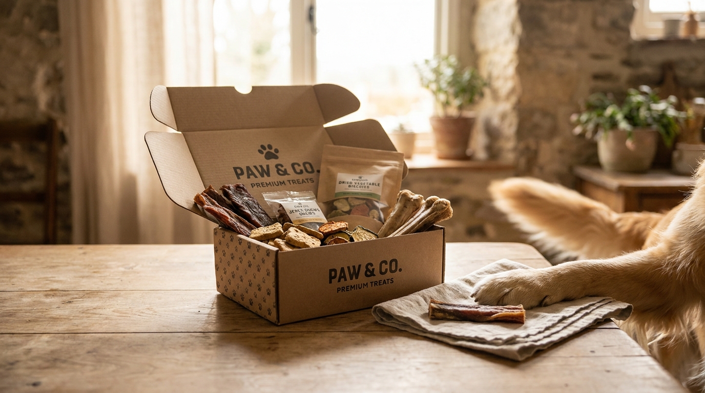 Premium Treats & Chews Box