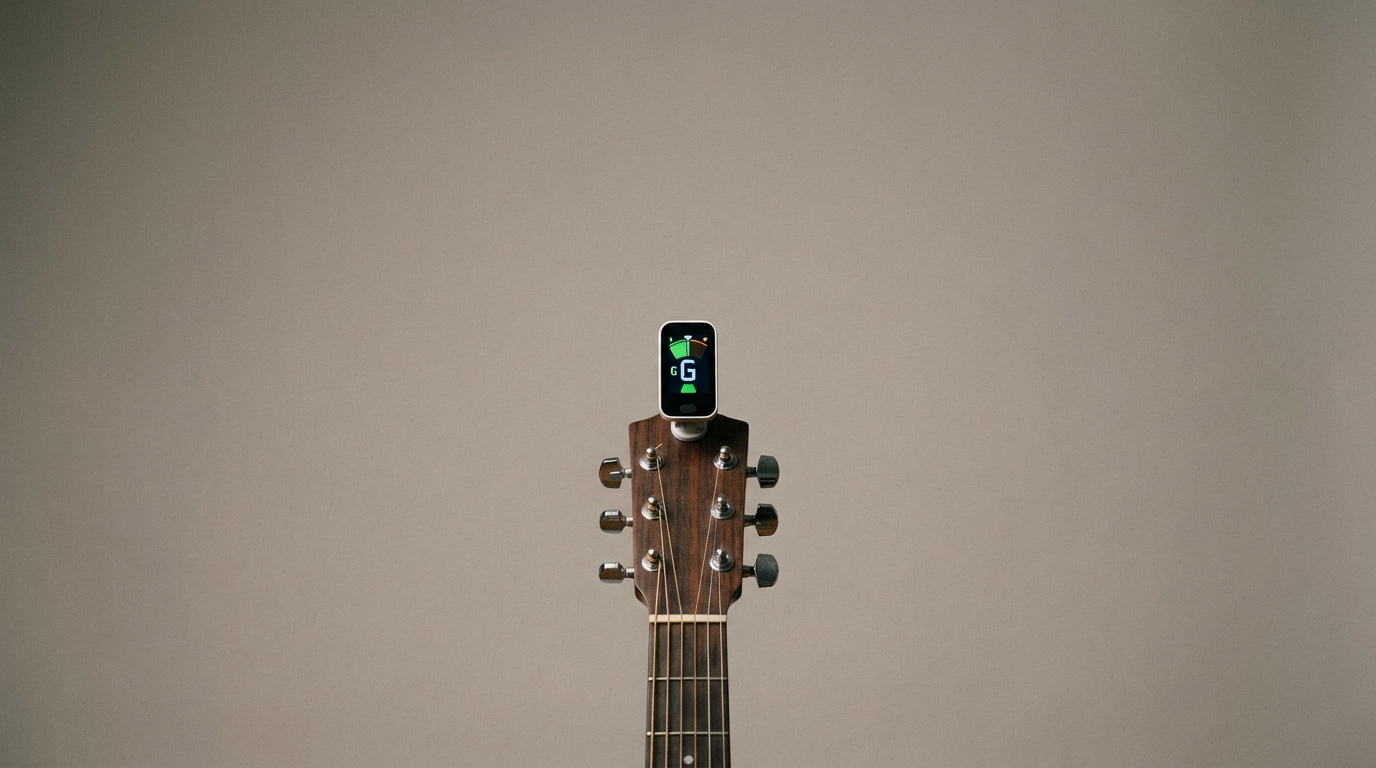 Six String Studio — Clip-On Chromatic Tuner