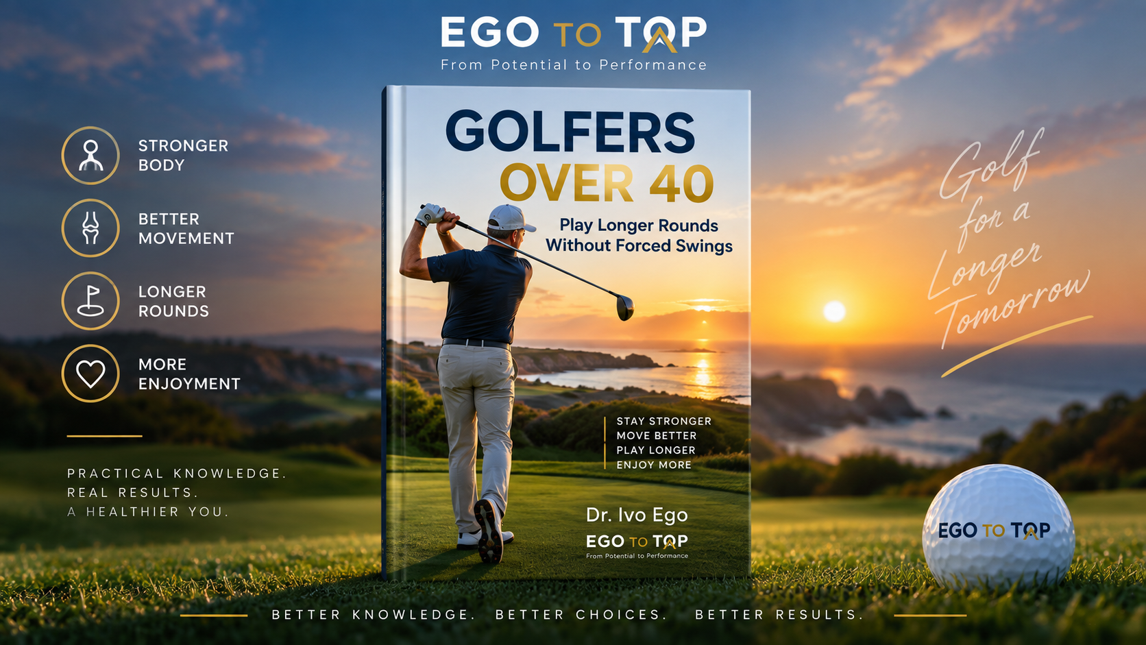 Golfers Over 40: Play Longer Rounds Without Forced Swings