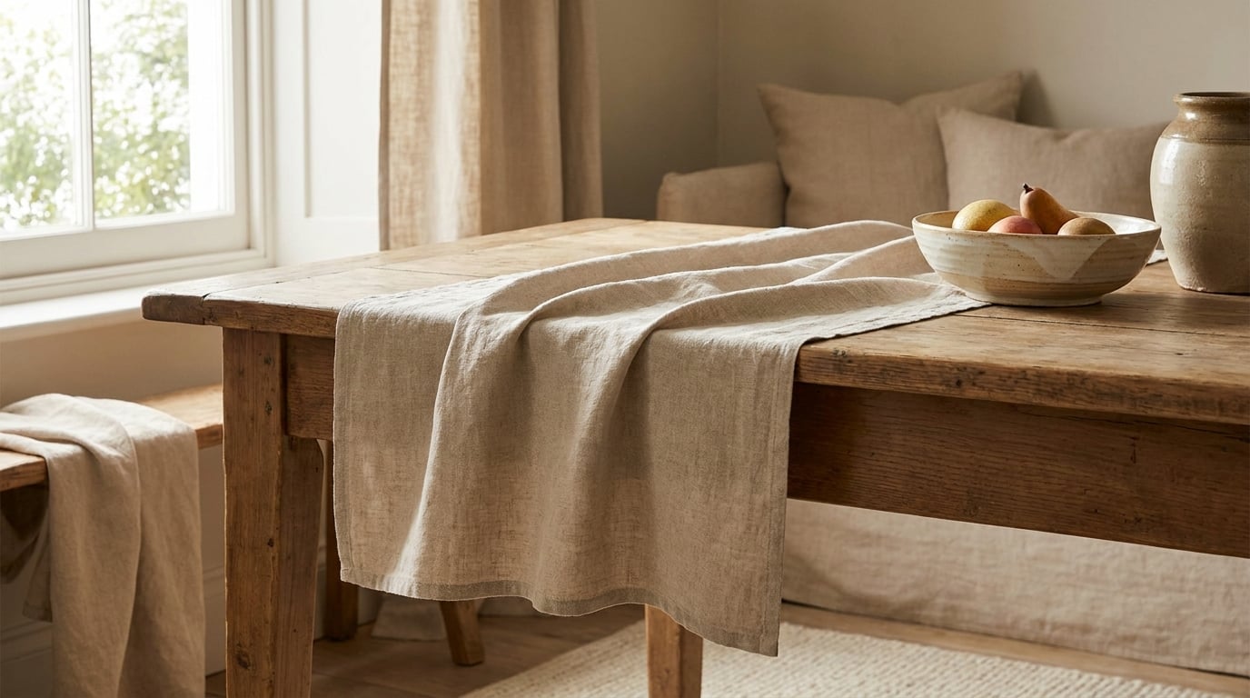 Linen Table Runner