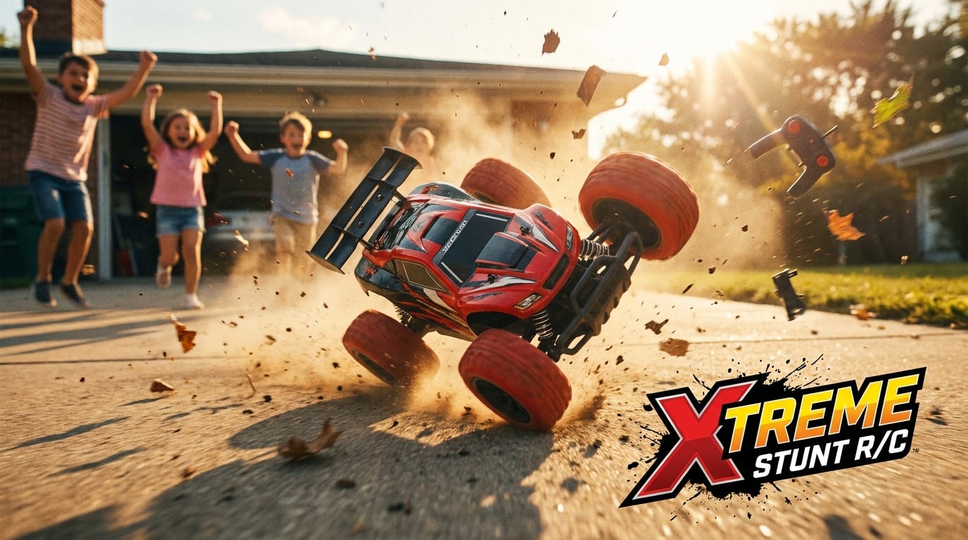 Remote Control Stunt Car