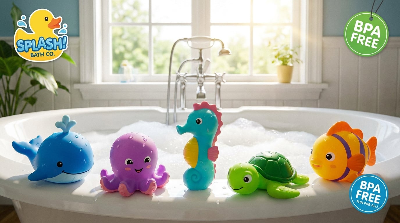 Bath Squirt Toys Set (8-Pack)