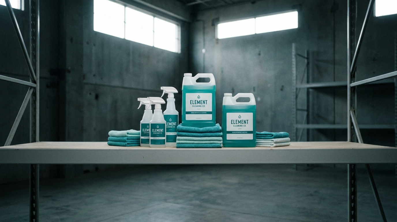 Bulk Cleaning Supplies Case