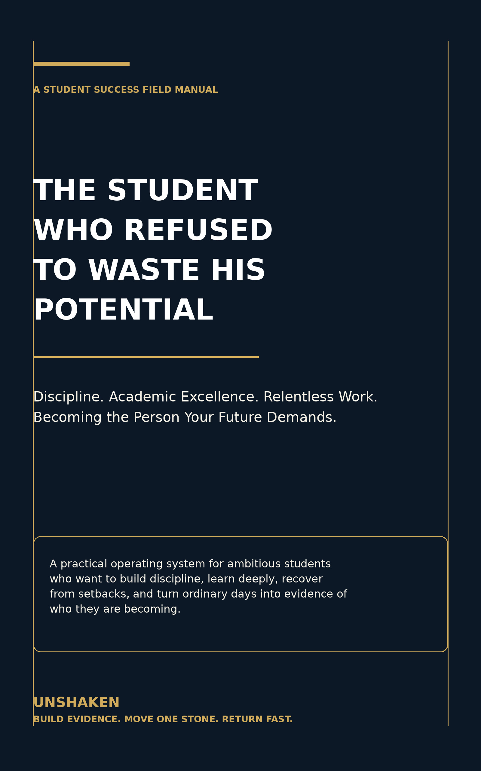 The Student Who Refused to Waste His Potential