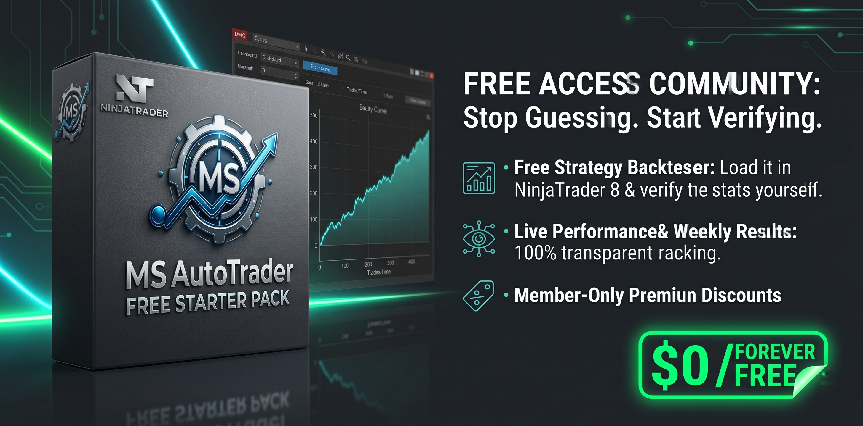 MS AutoTrader - Free Role + Ninjatrader Strategy 