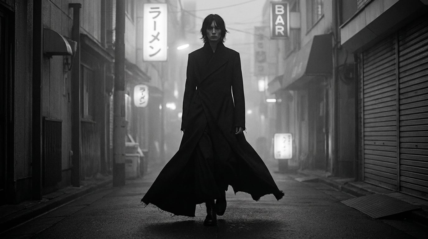 Asymmetric Wrap Coat