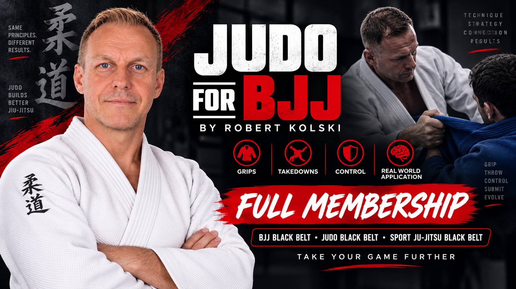 Judo for BJJ - Full Membership