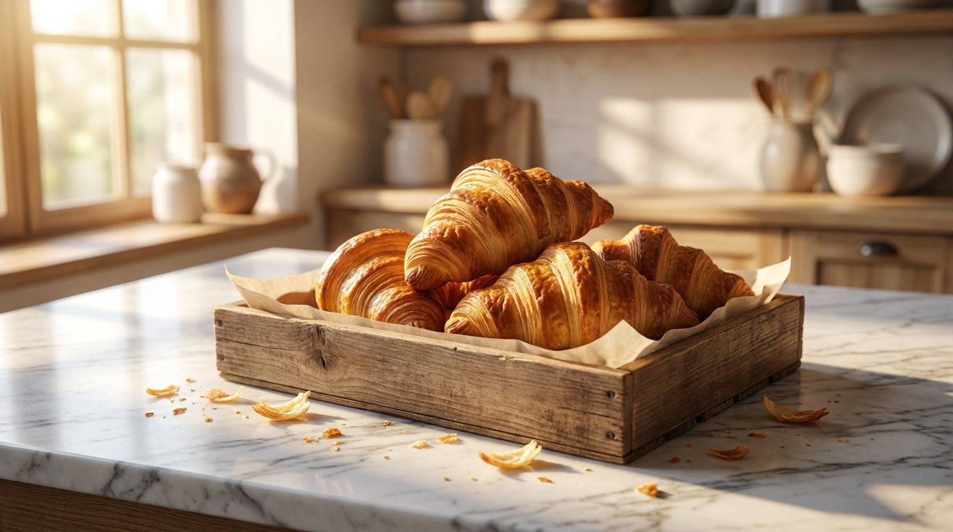 Butter Croissants (Box of 4)