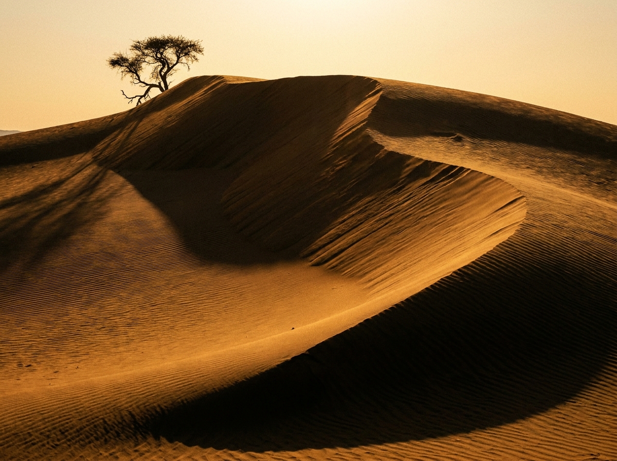 Desert Dune Lines