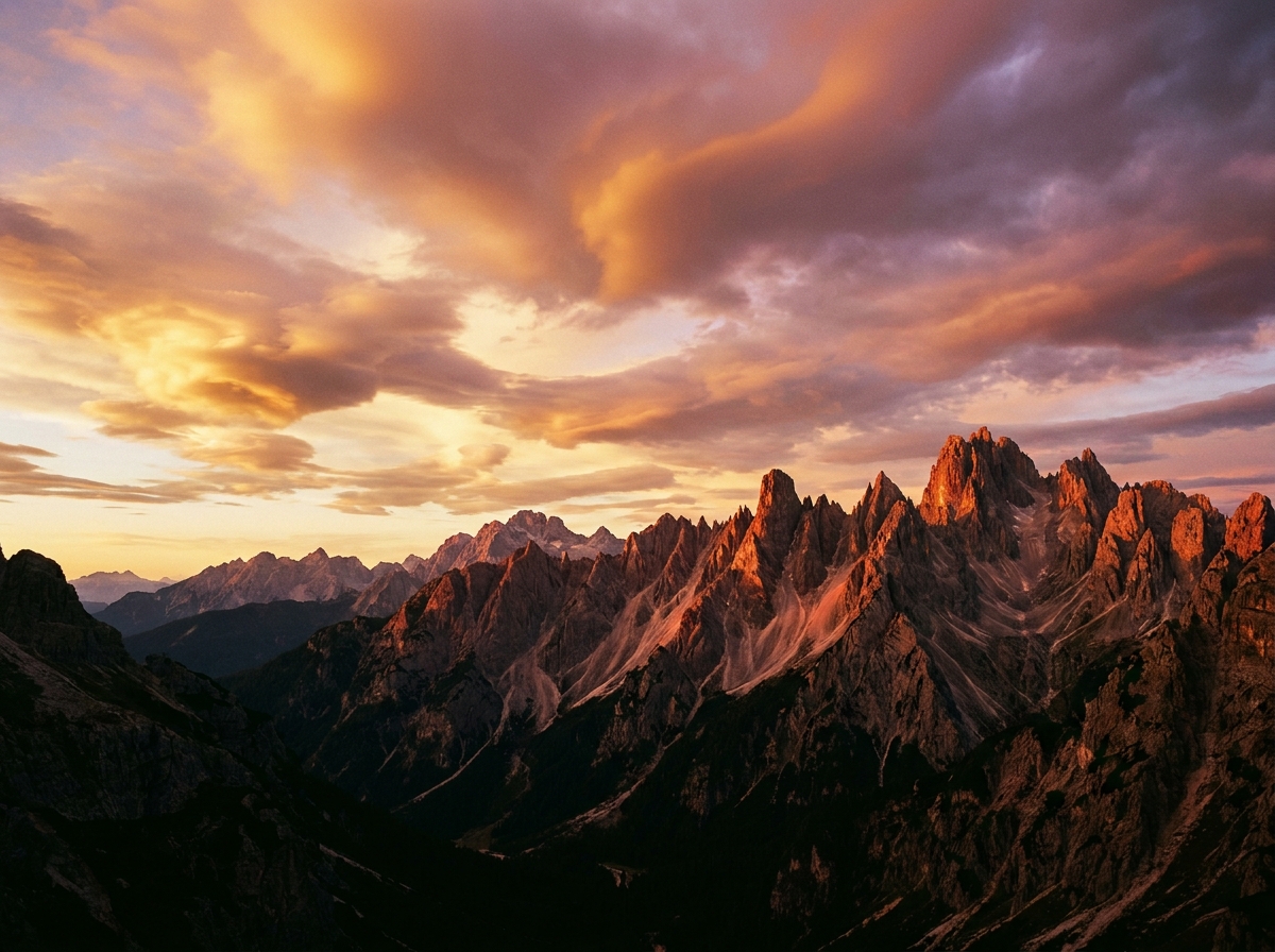 Golden Hour Ridgeline