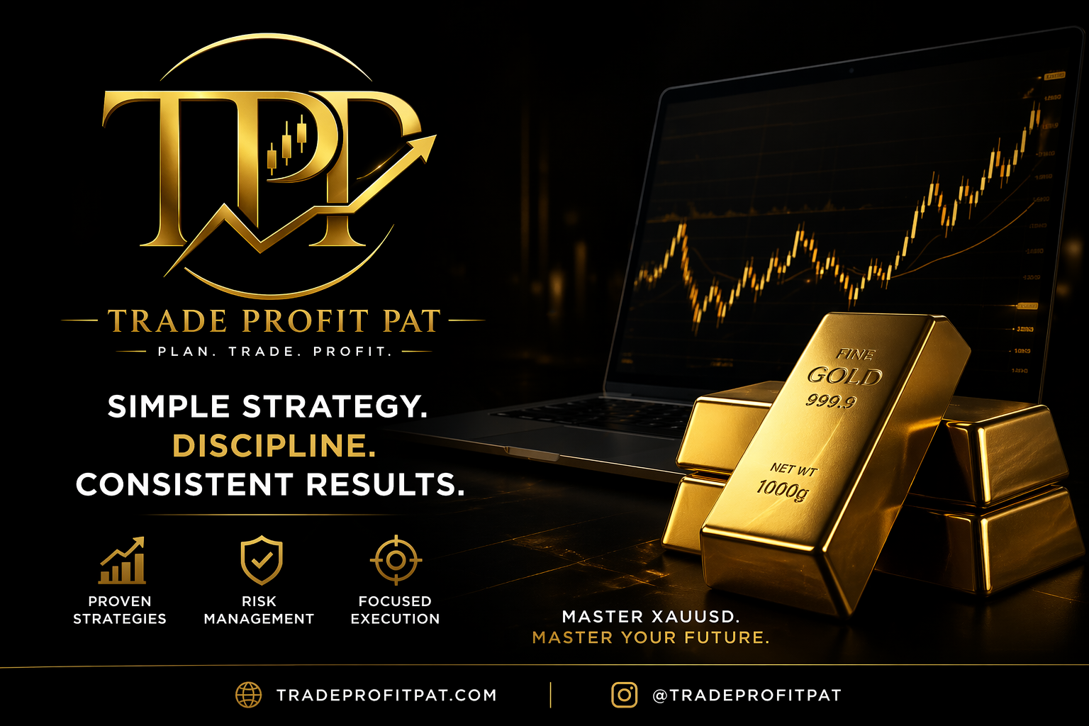 Take profit pat banner