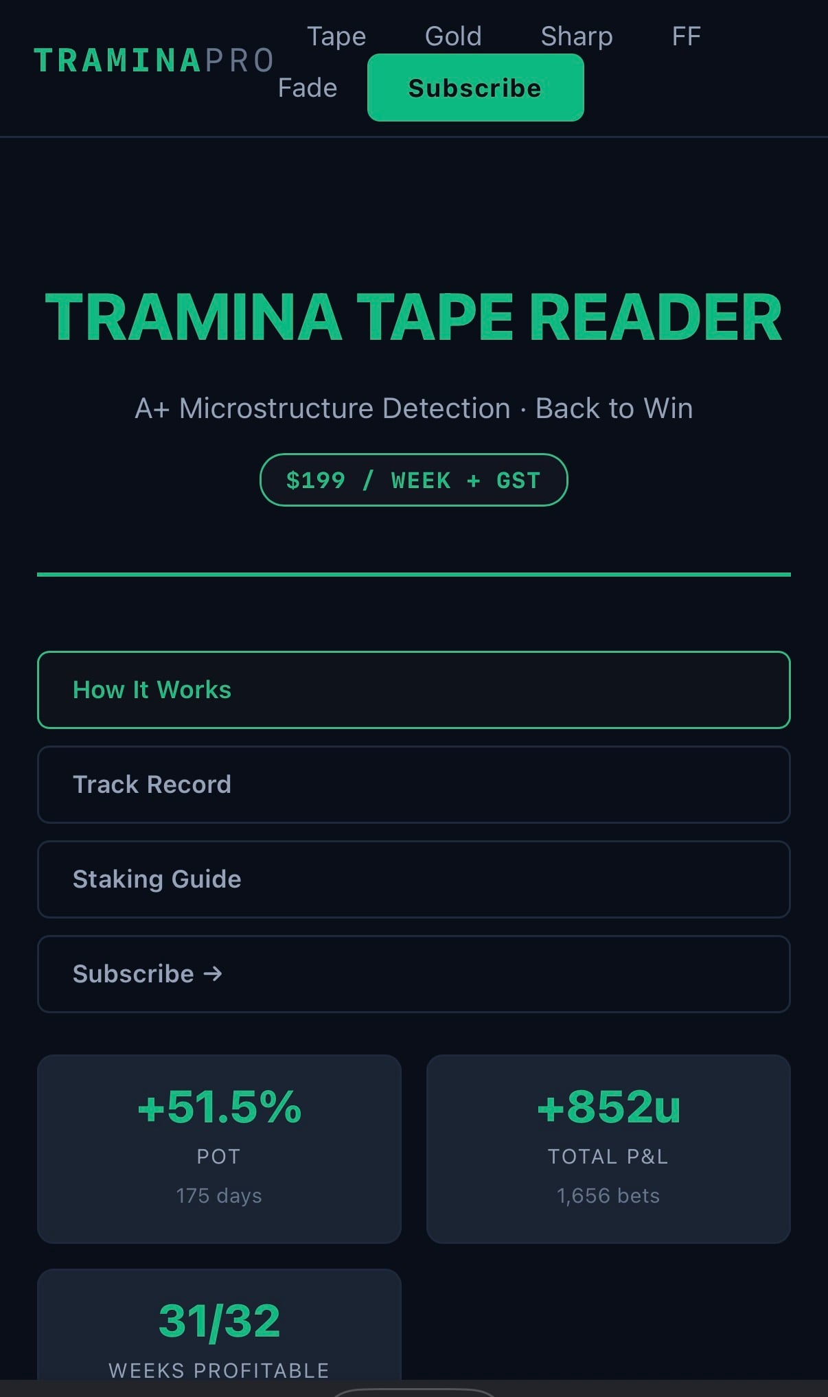 Tape Reader System