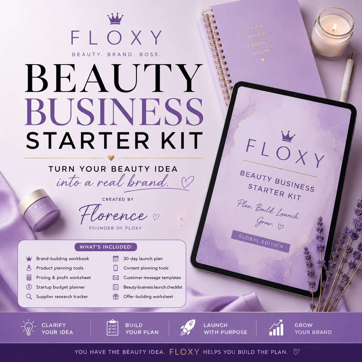 FLOXY BEAUTY BUSINESS STARTER KIT