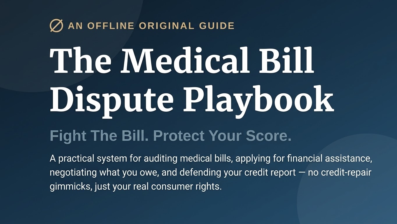 The Medical Bill Dispute Book