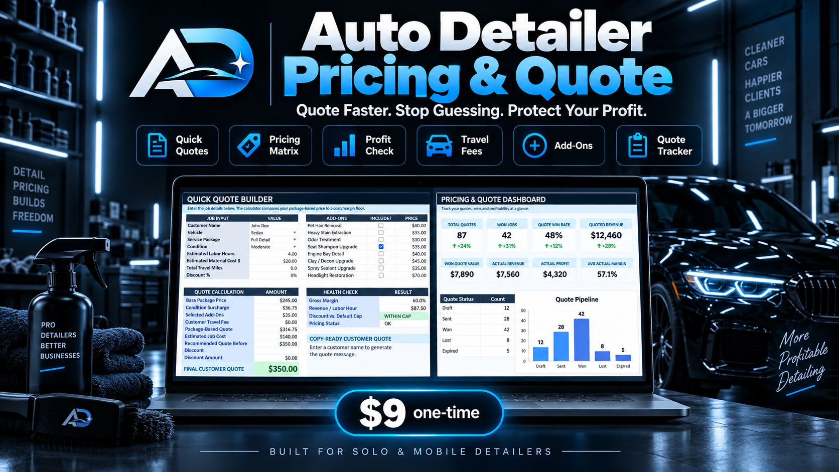 Auto Detailer Pricing & Quote
