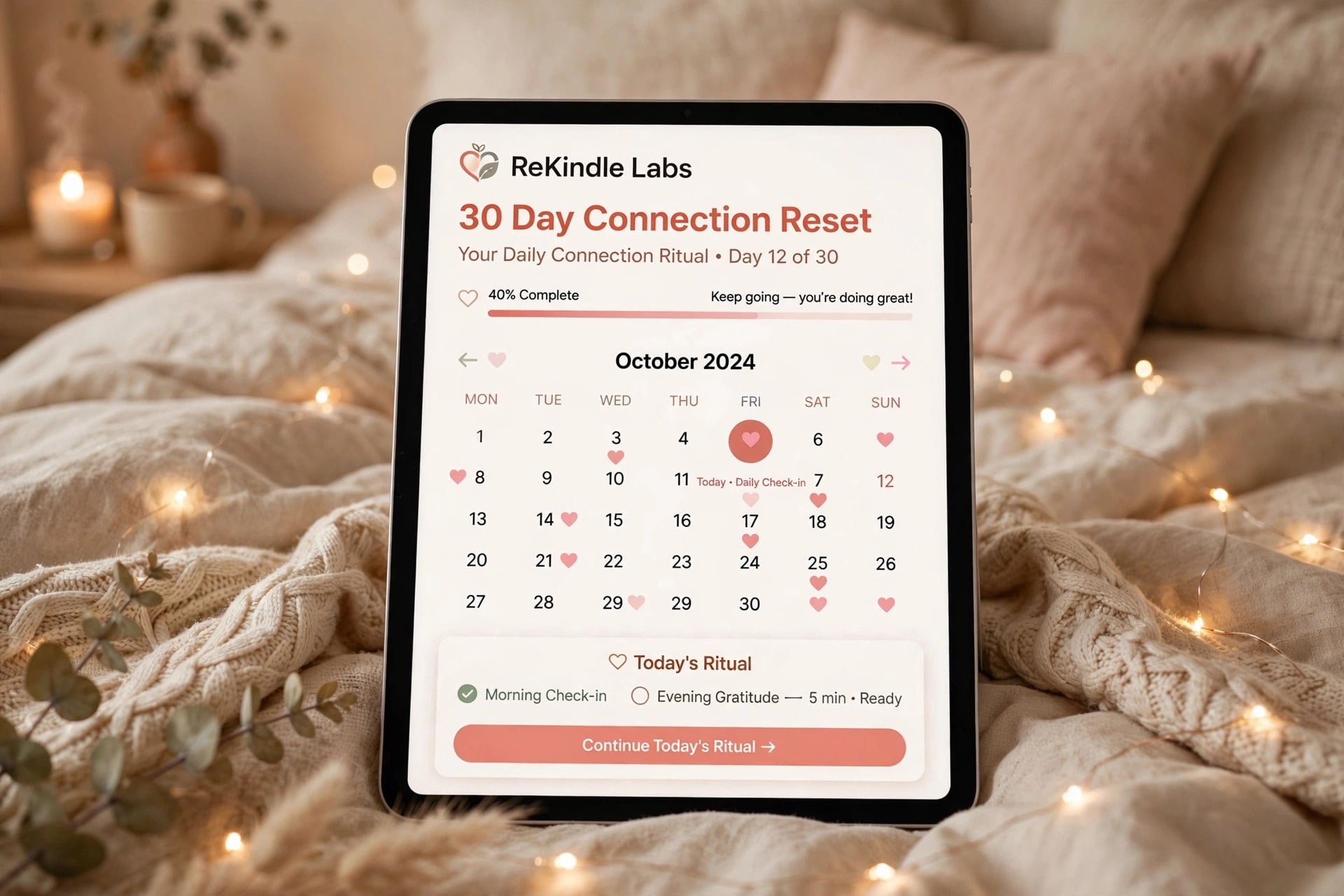 30 Day Couple Connection Reset