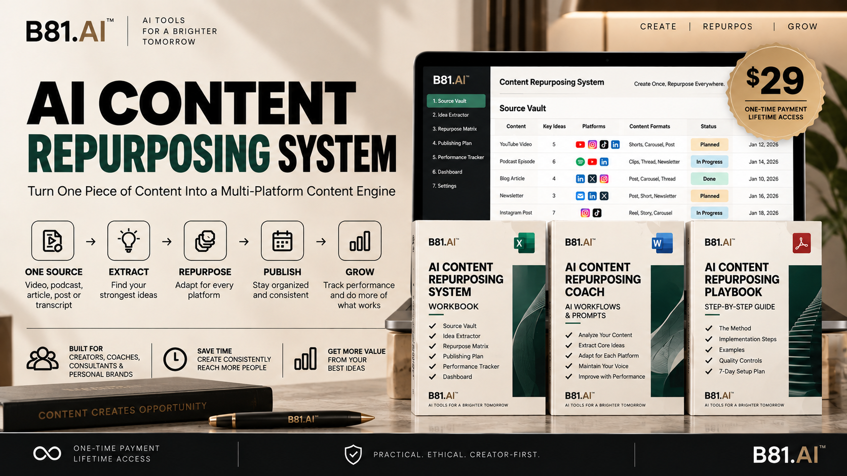 AI Content Repurposing System