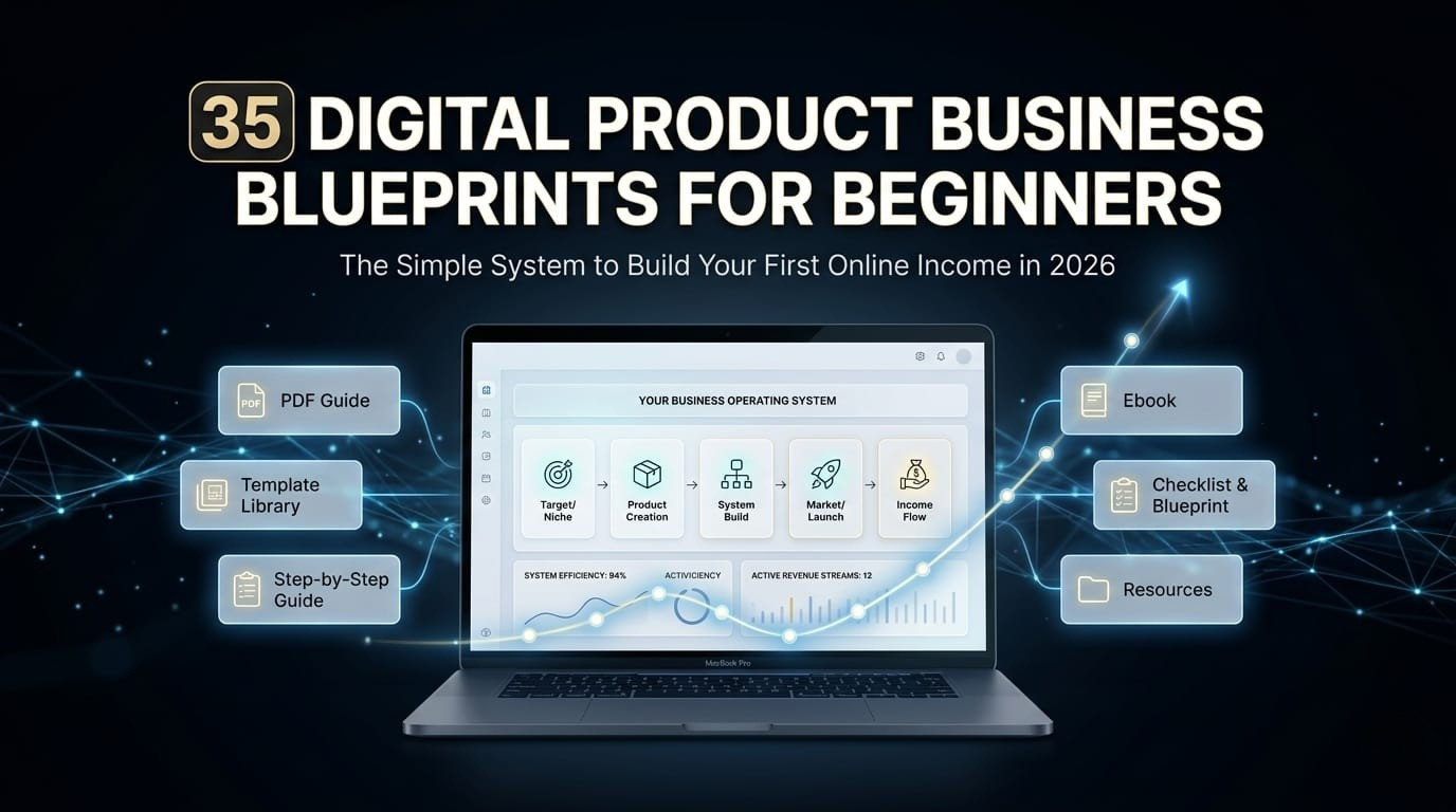 35 Digital Product Business Blueprints for Beginners