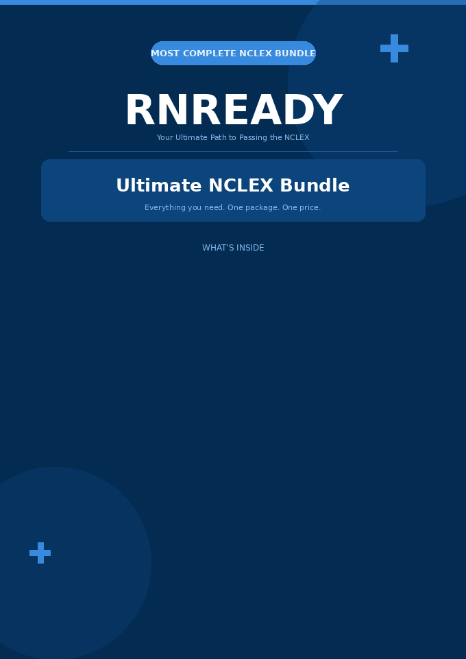 RNREADY Ultimate NCLEX Bundle