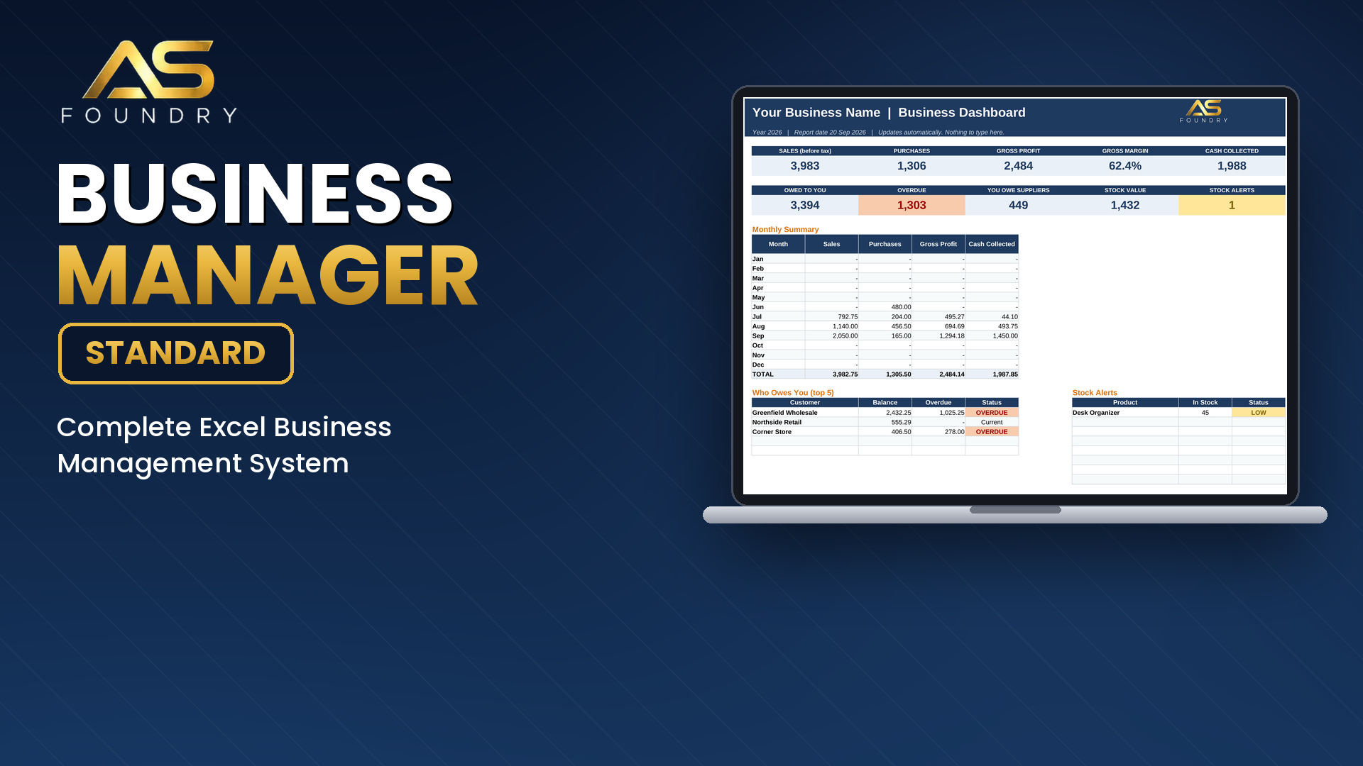     Business Manager Standard