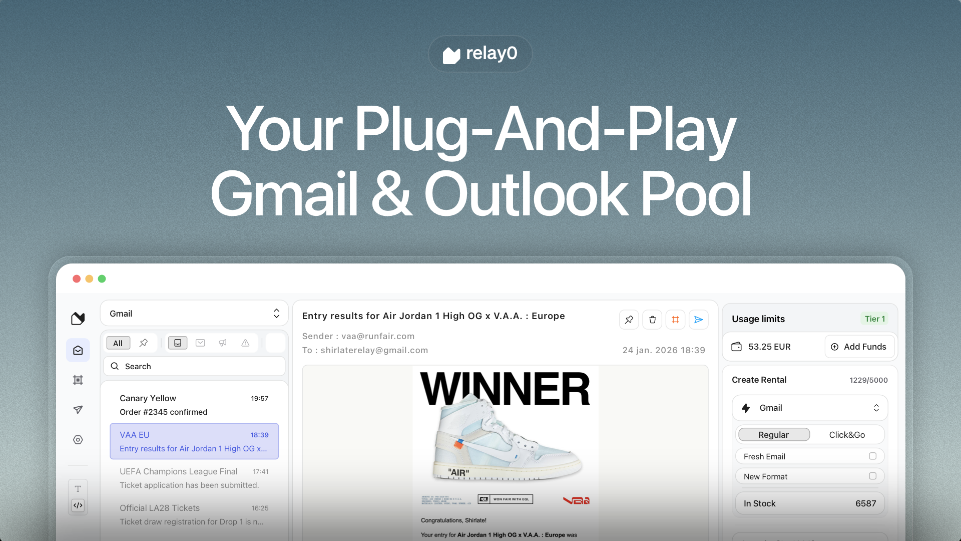 Relay0 Mailhub