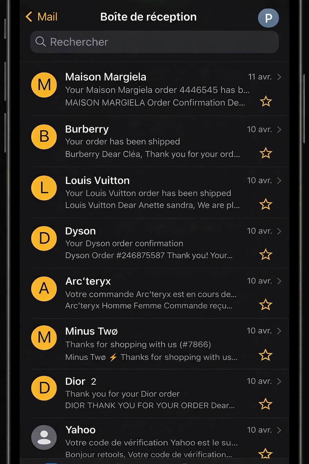 Bot mail