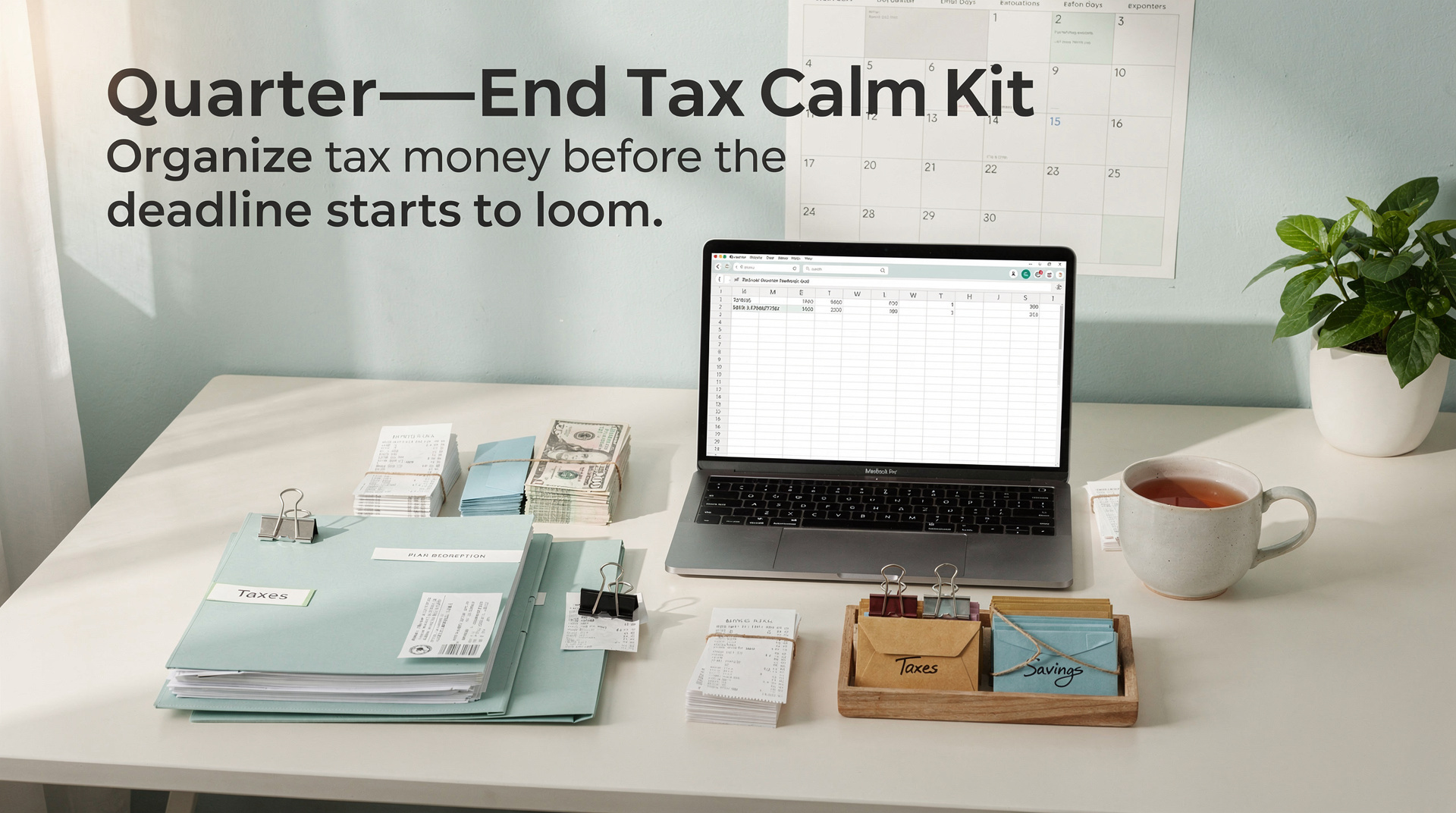 Quarter-End Tax Calm Kit