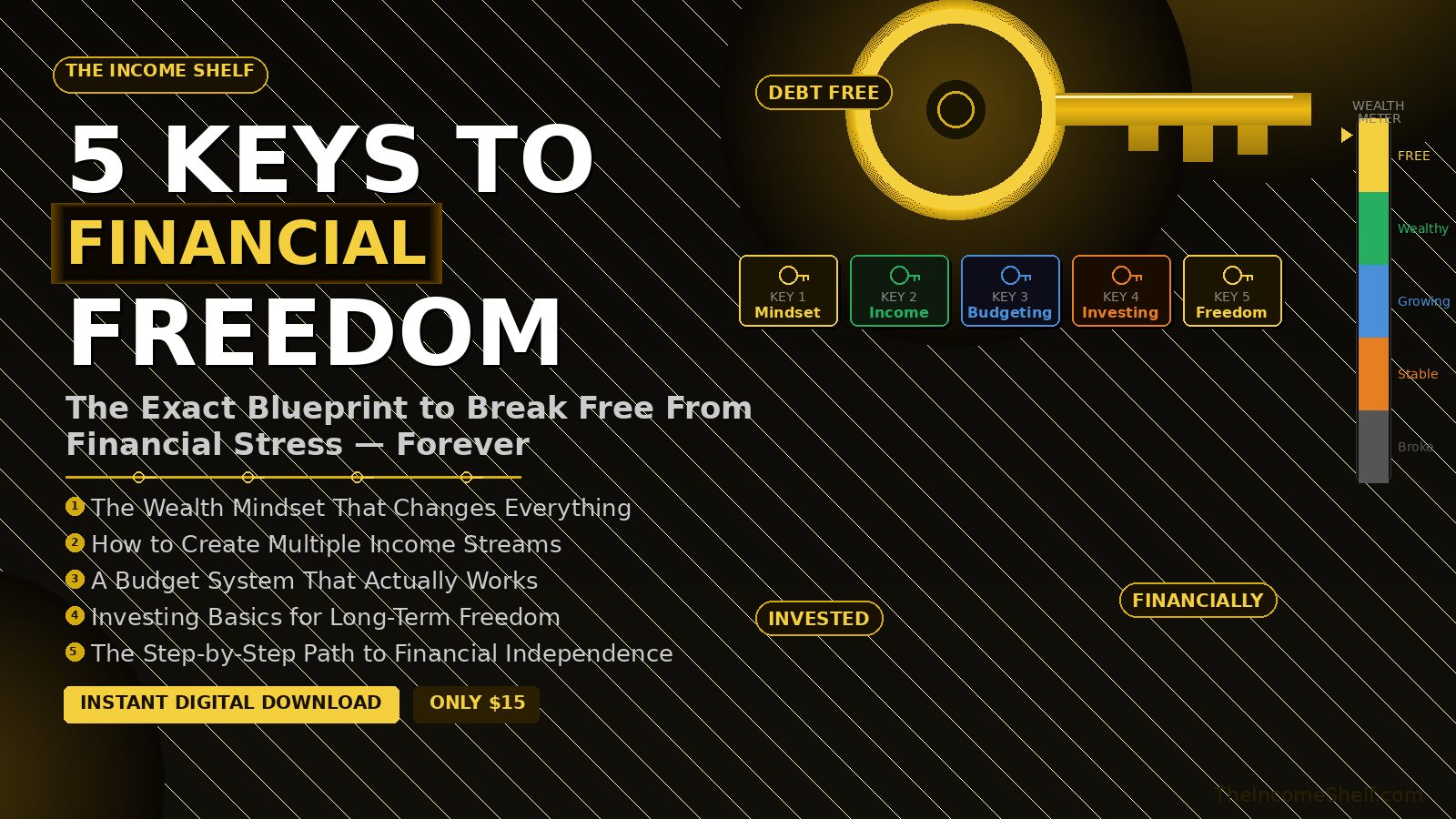 5 Keys To Financial Freedom