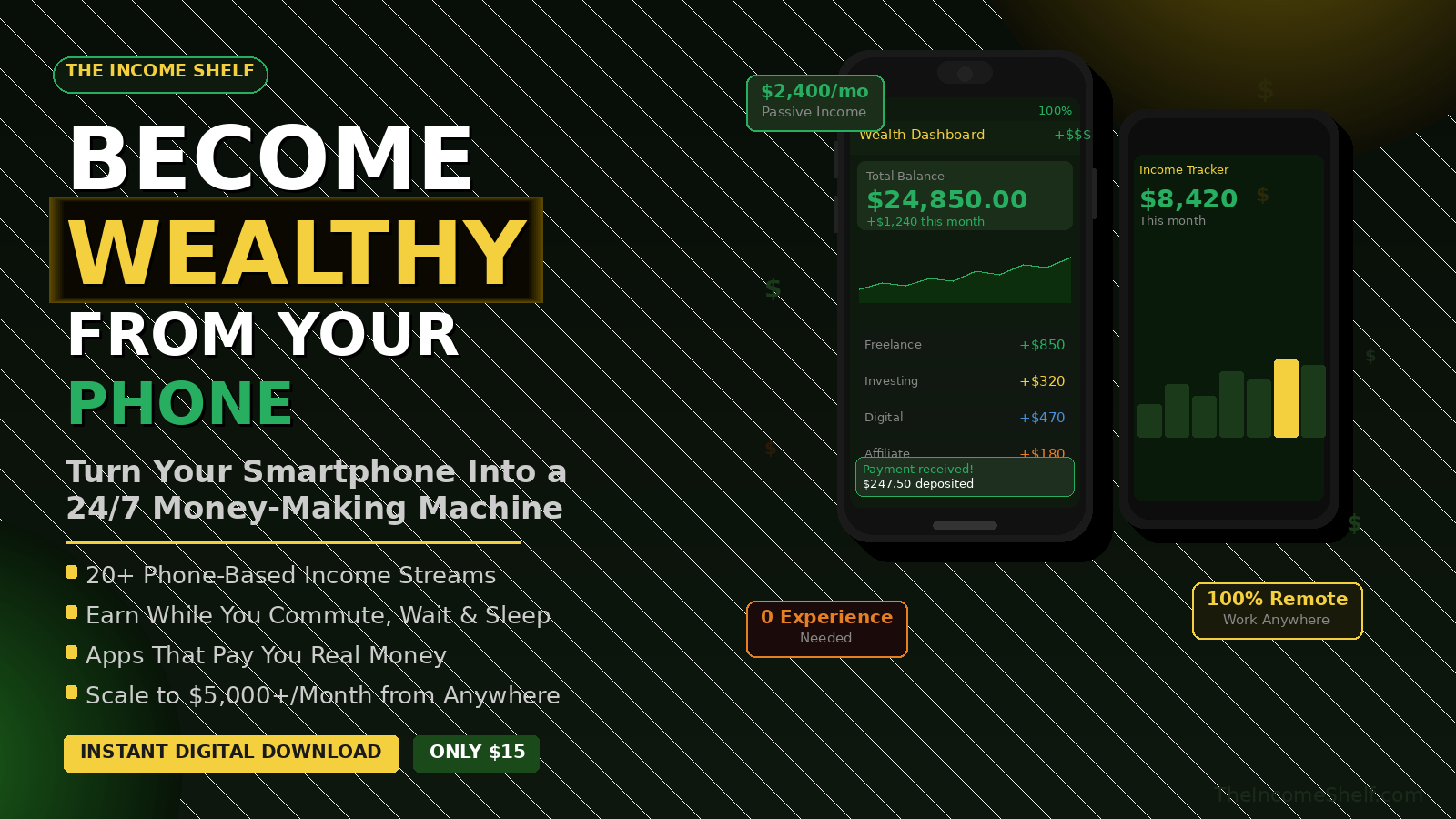 Become Wealthy From Your Phone