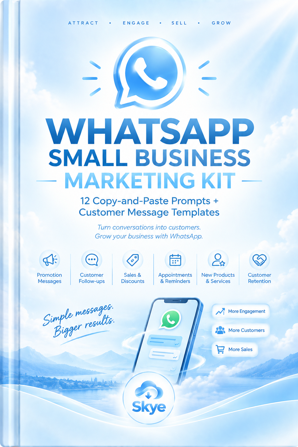 WhatsApp small business marketing kit