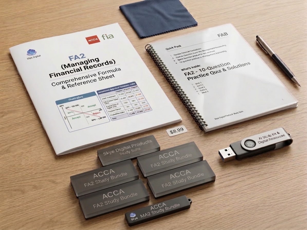 FA2 Study Bundle - Maintaining Financial Records