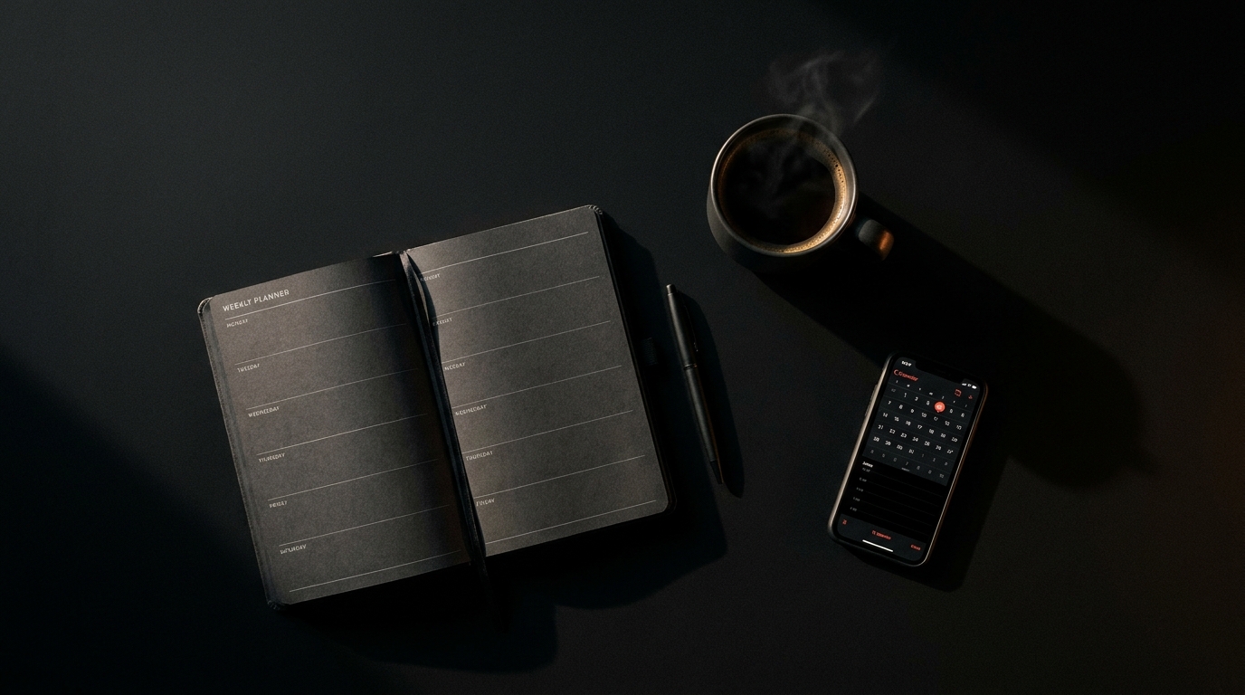 The Stack OS — Weekly Schedule Template