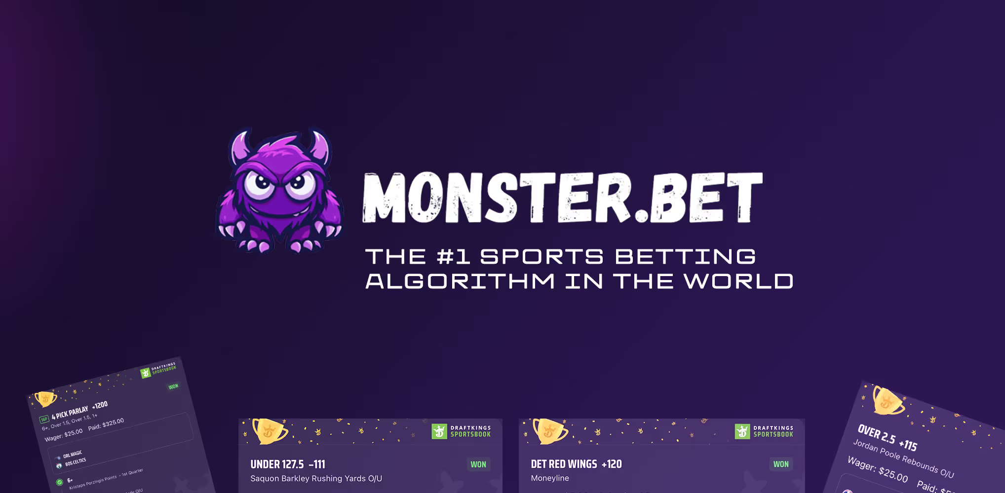Monster Bet banner