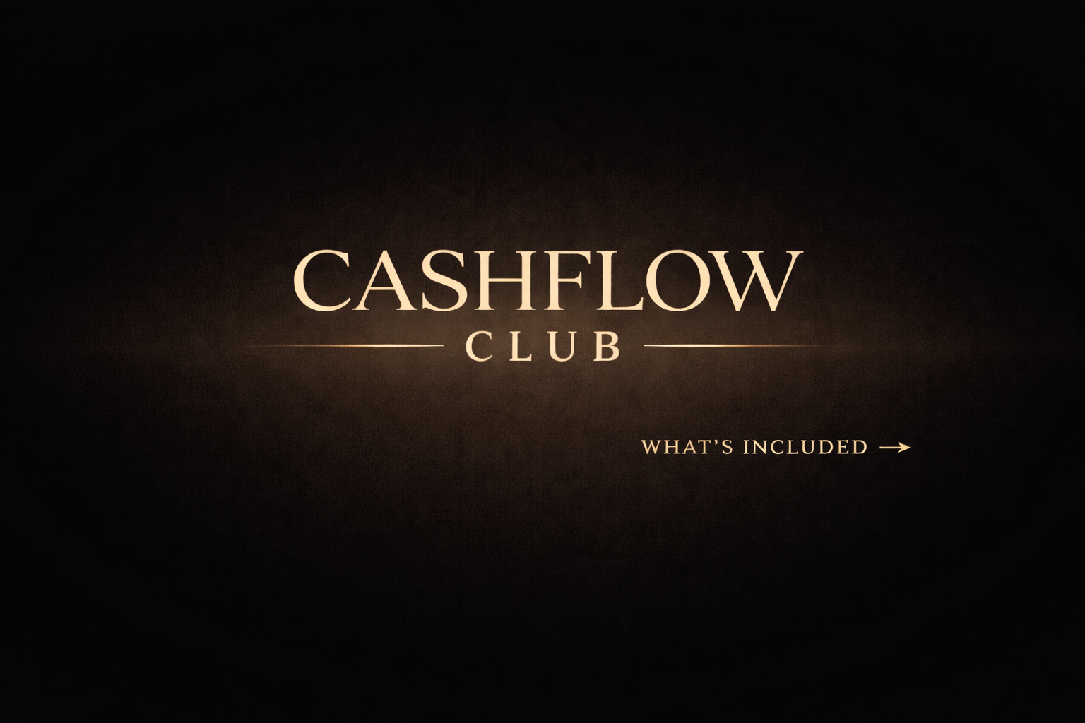 Cashflow Club
