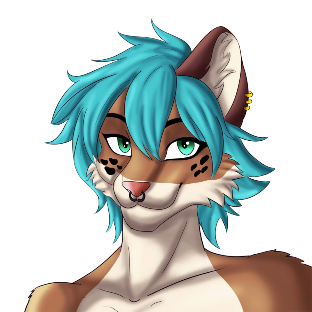 Custom Furry Headshot / PFP