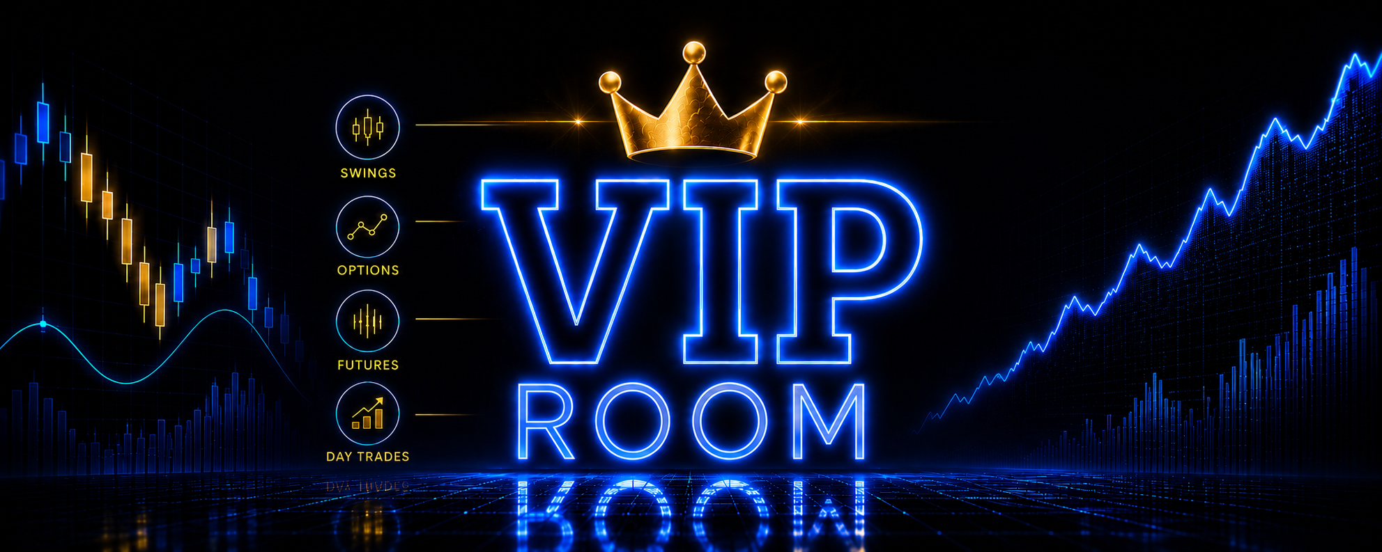 The VIP Trading Room - Monthly Membership Fee (3 days Free Trial)