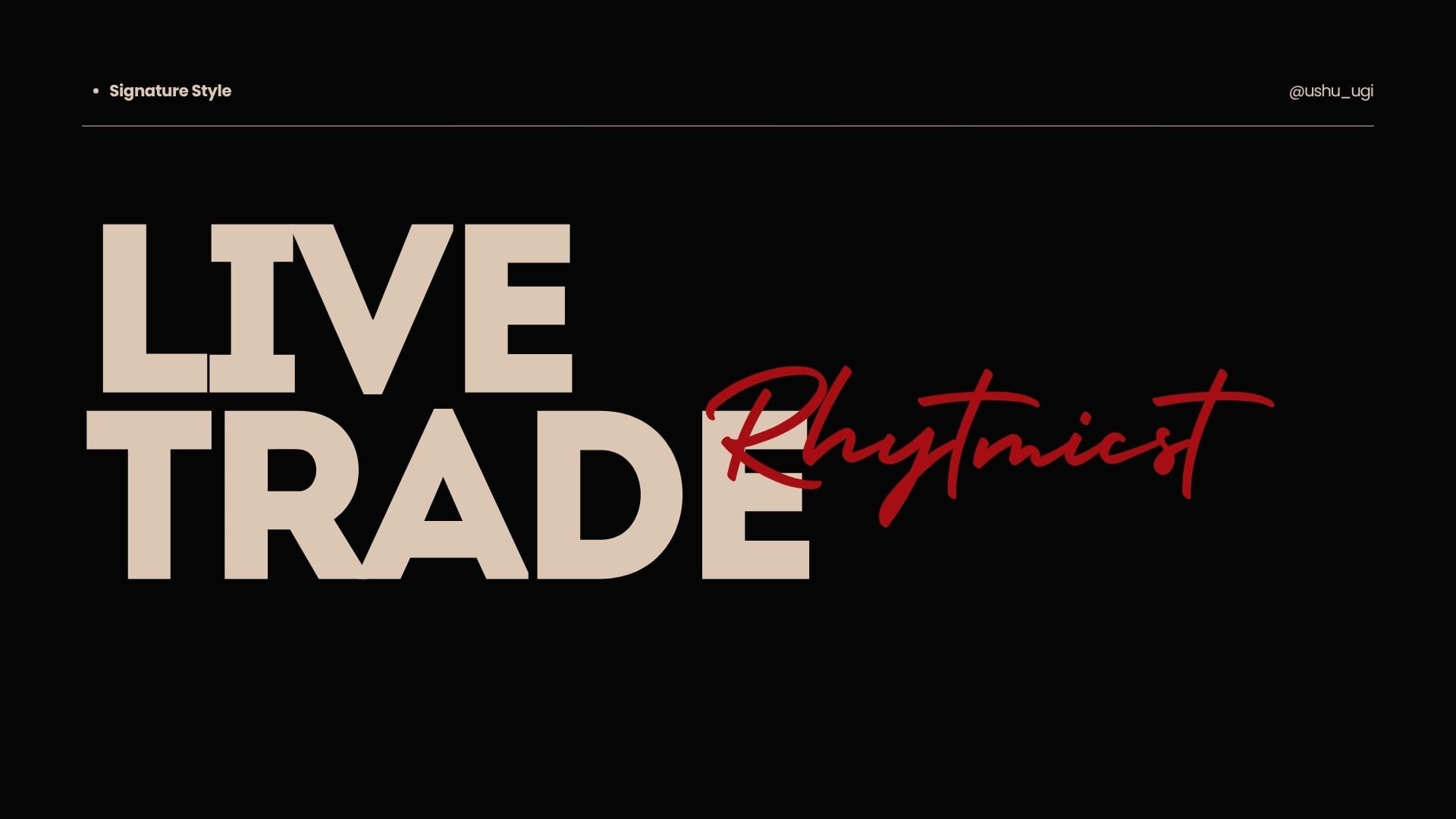 Rhytmicst VIP Live trading Room