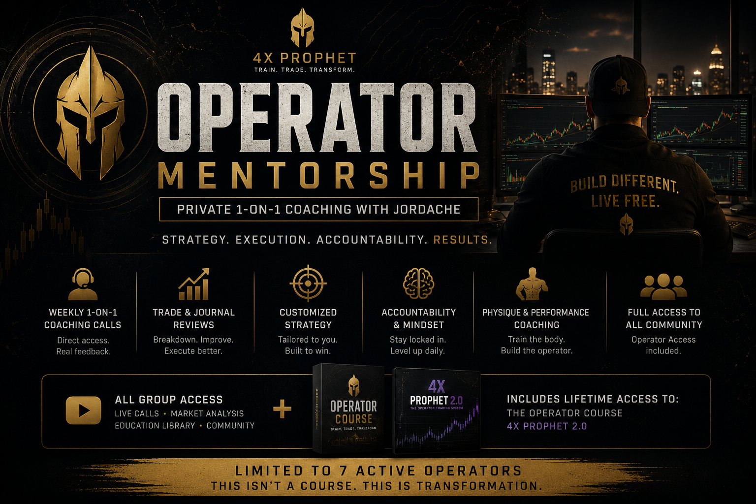 4x Prophet Operator Mentorship - Mentorship Tier