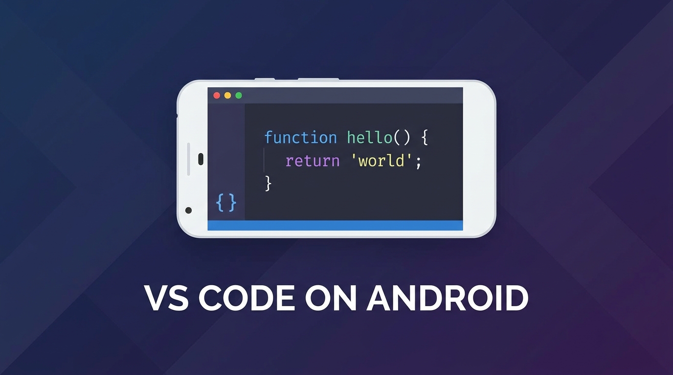 VS Code on Termux — Full IDE From Your Phone
